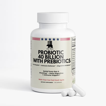Probiotic 40 Billion with Prebiotics