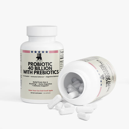 Probiotic 40 Billion with Prebiotics